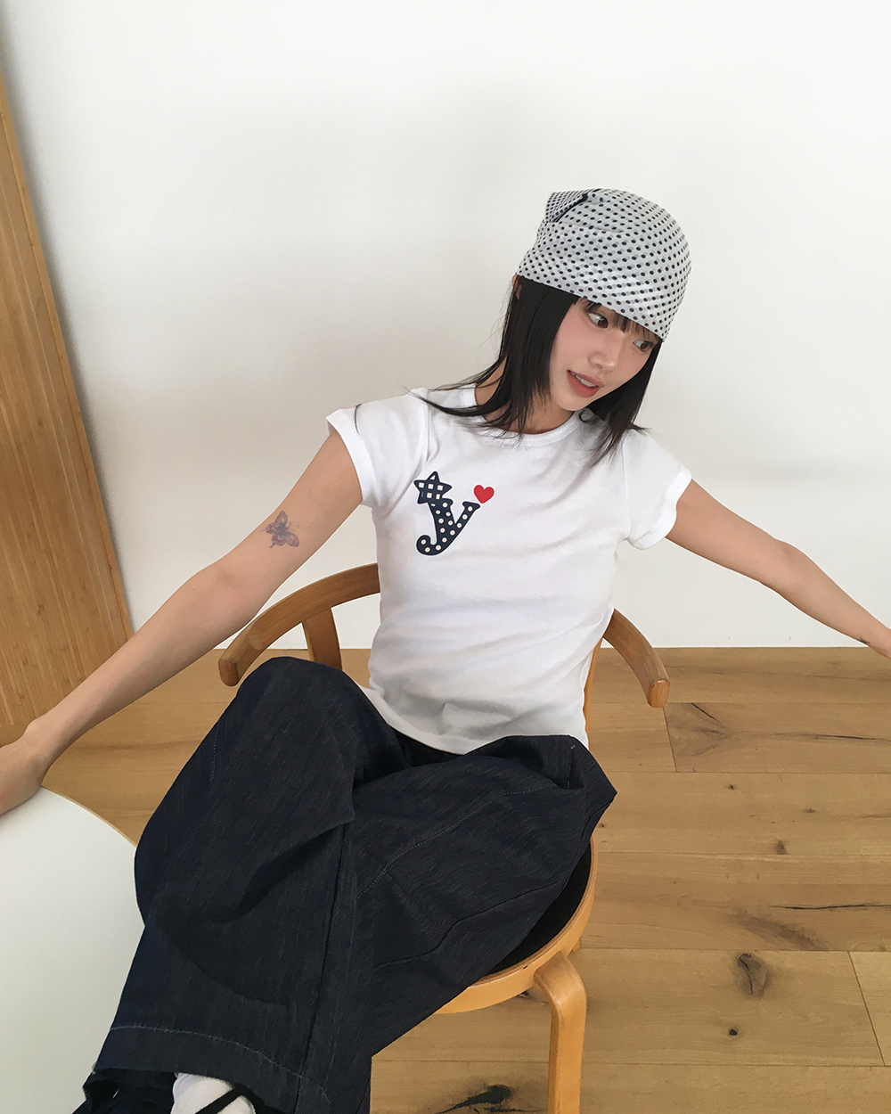 ドットプリント半袖Tシャツ | ファッション通販サイト NUGU