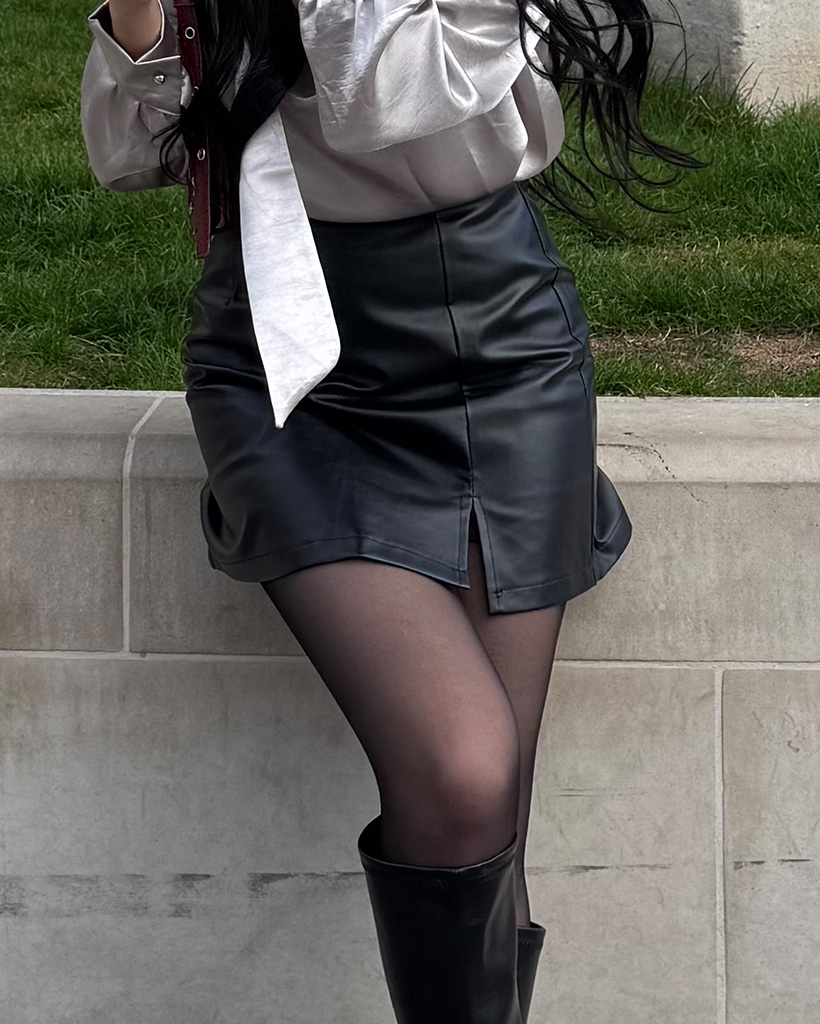 Acne Studios レザーミニスカート Acne Studios – ウィメンズミニスカート