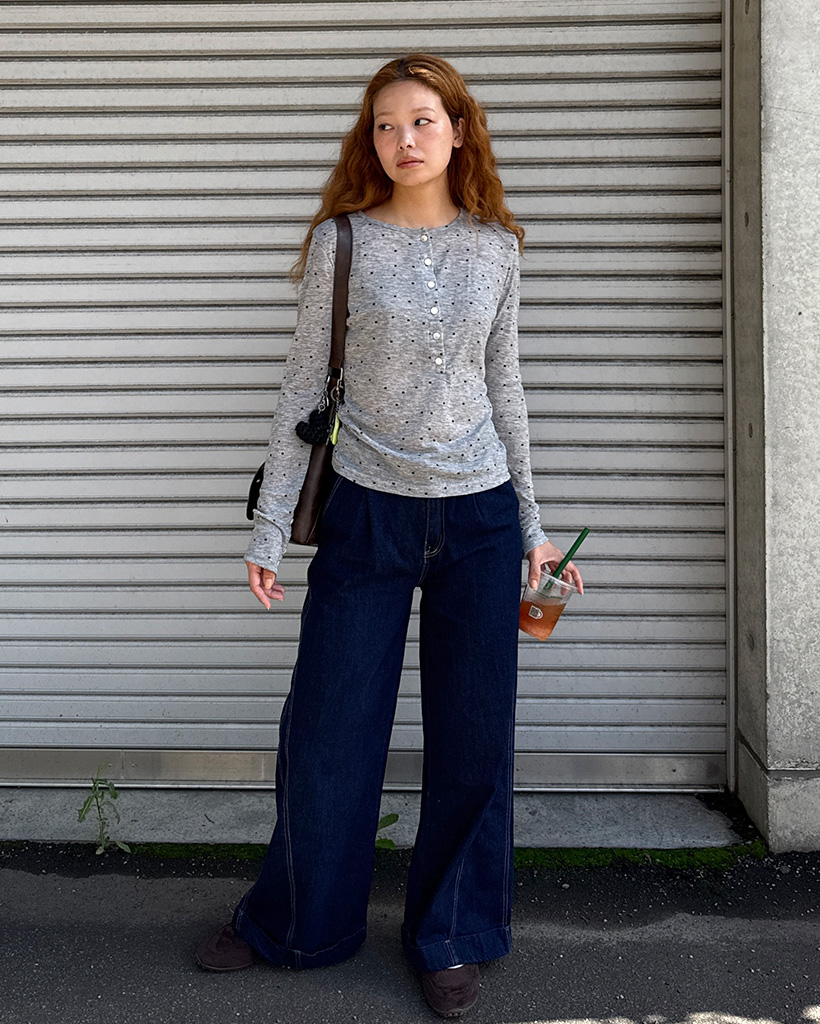 GLADHAND & CO. ヘンリーネックロンT ５０周年デザイン XL GLADHAND & CO. ヘンリーネックロンT 50周年デザイン XL