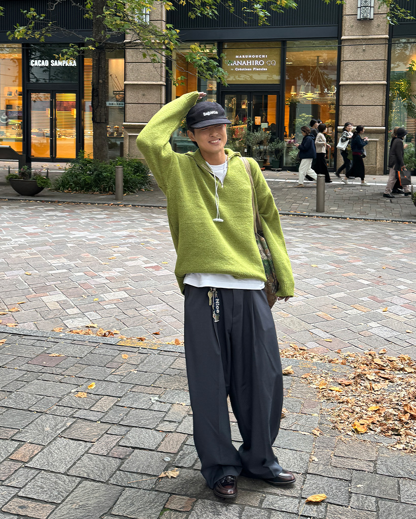 ハーフネックジップアップニット | ファッション通販サイト NUGU