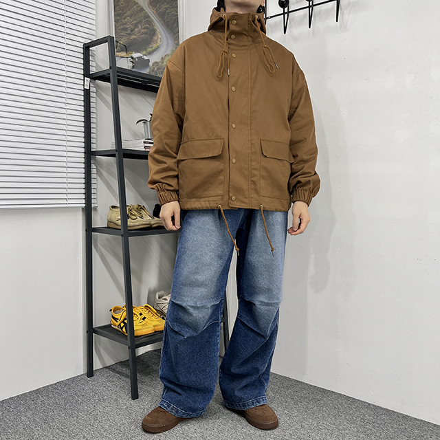 archivio フード付きジャケット ベージュ archivio フード付きジャケット ベージュ