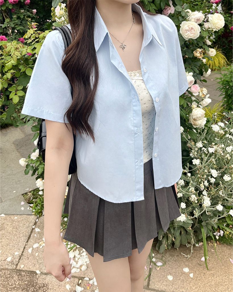 ビッグプリーツミニスカート | ファッション通販サイト NUGU