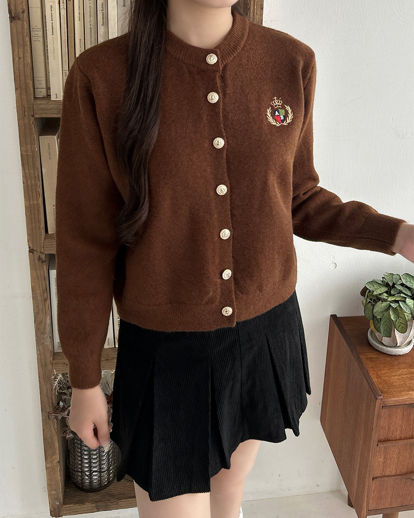 orgue ゴールドボタンニット orgue ゴールドボタンニット orgue ゴールドボタンニット