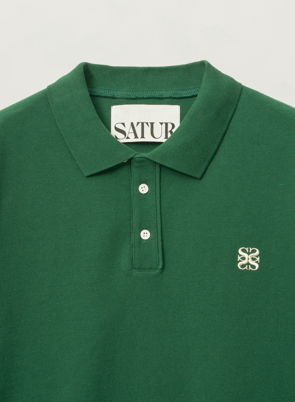 Basic Pique Polo T-Shirt - Green | ファッション通販サイト NUGU