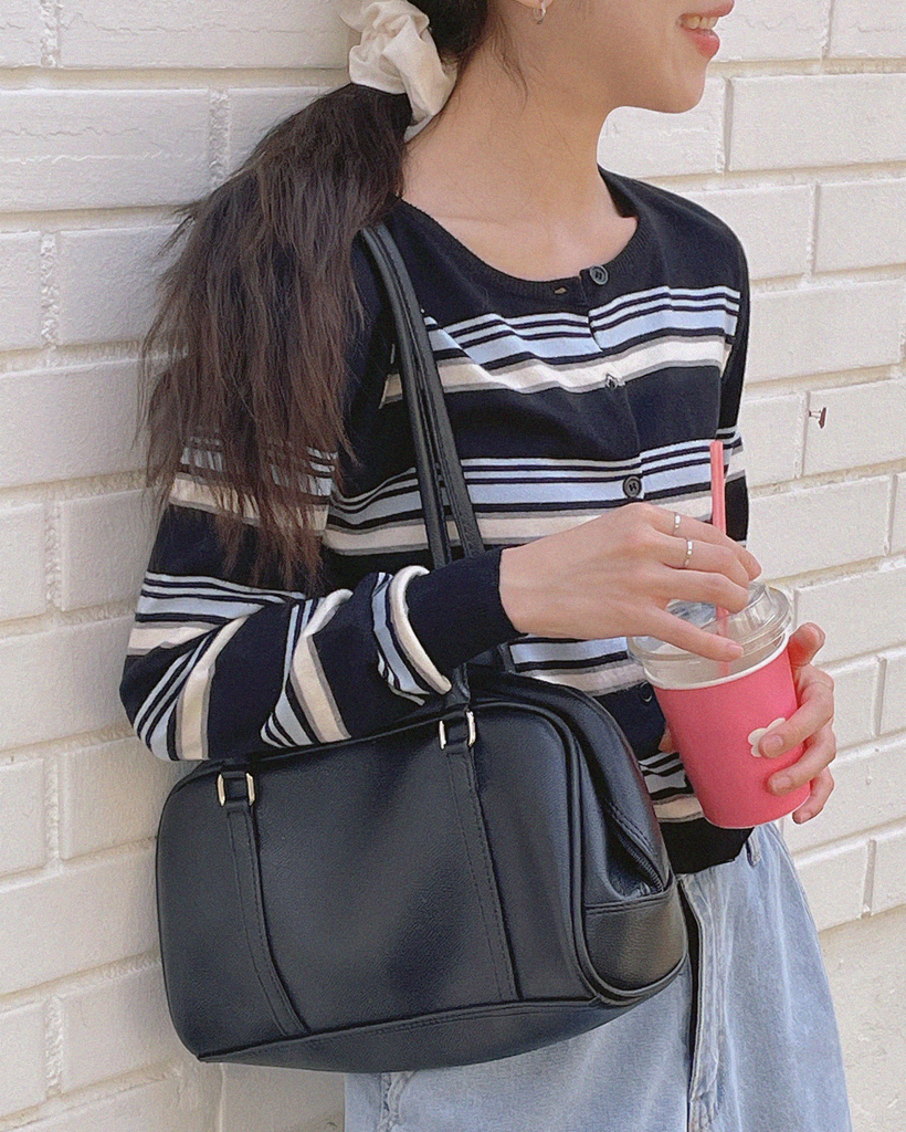 ストライプニットカーディガン | ファッション通販サイト NUGU