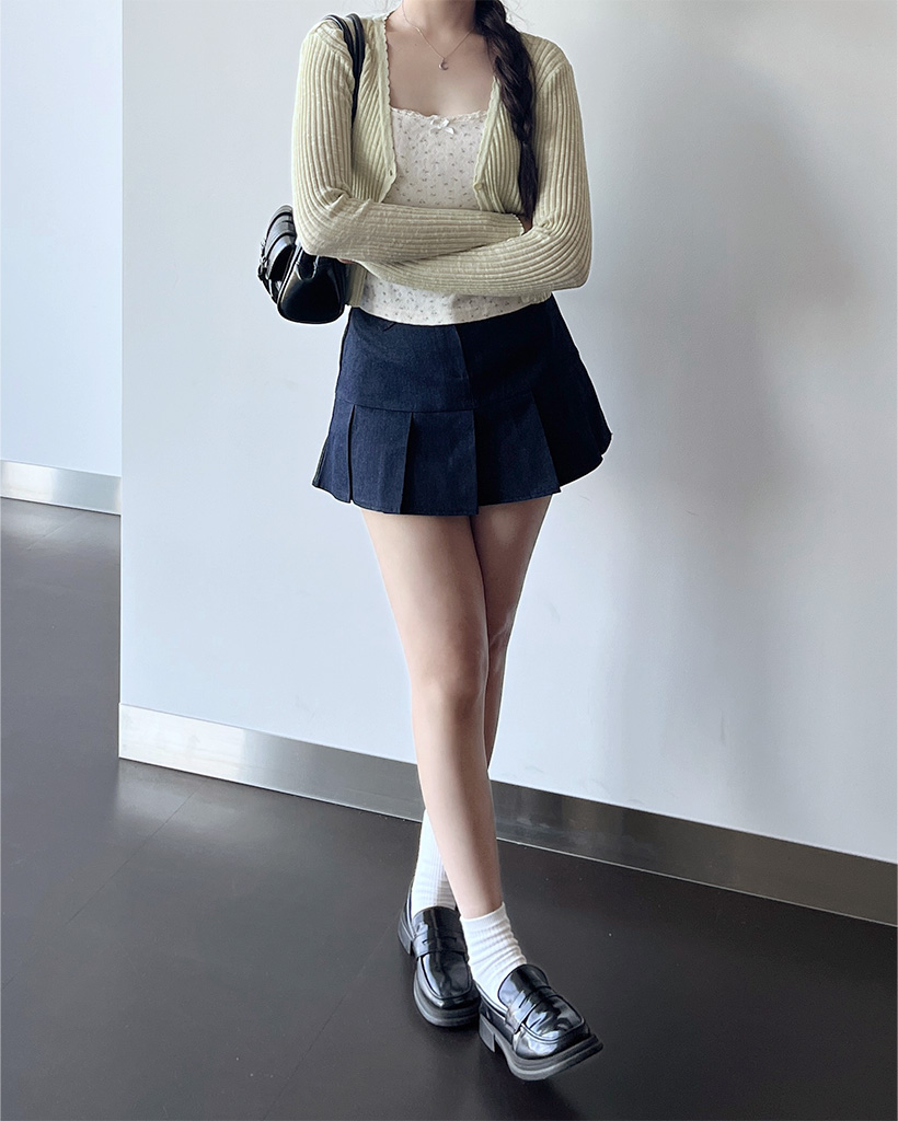 patou ラッフル デニムミニスカート Patou ラッフル デニムミニスカート | ニュートラル | FARFETCH JP