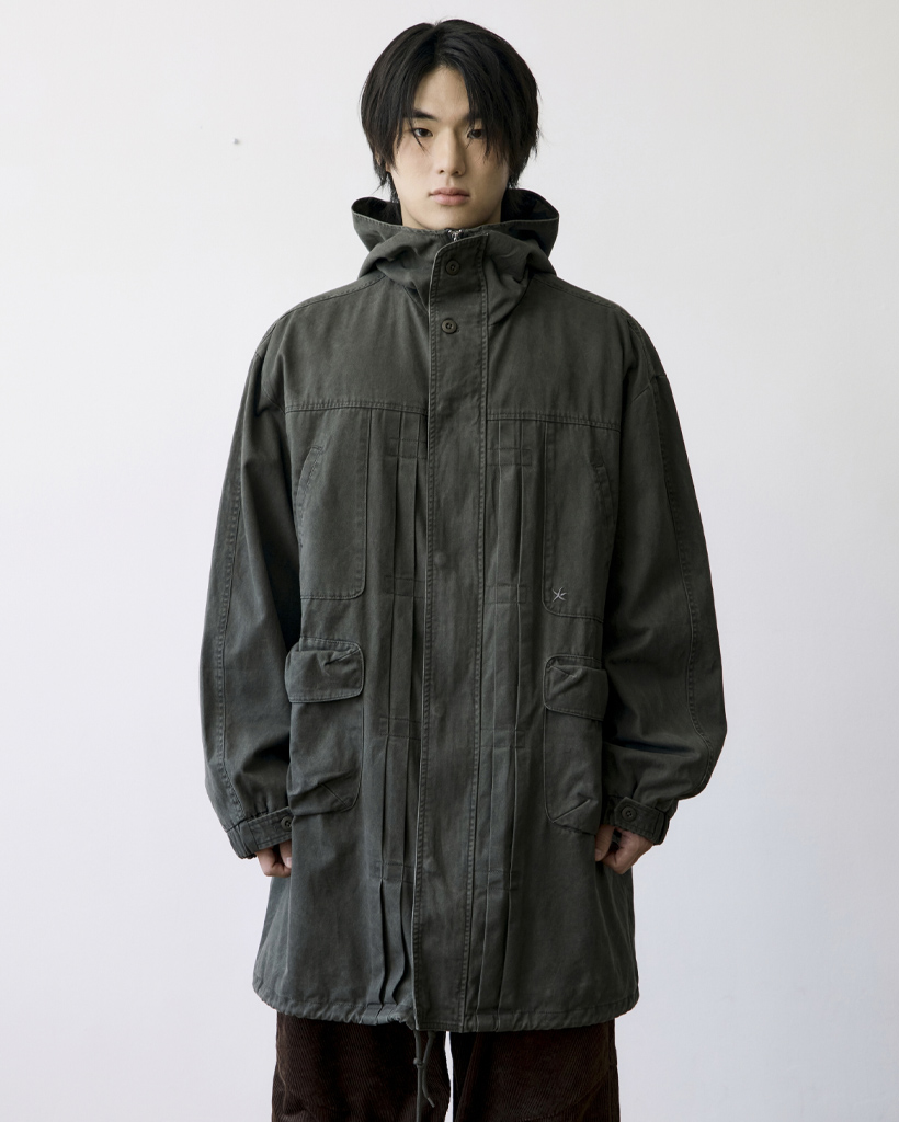 TCM vintage fishtail jacket (khaki) | ファッション通販サイト NUGU