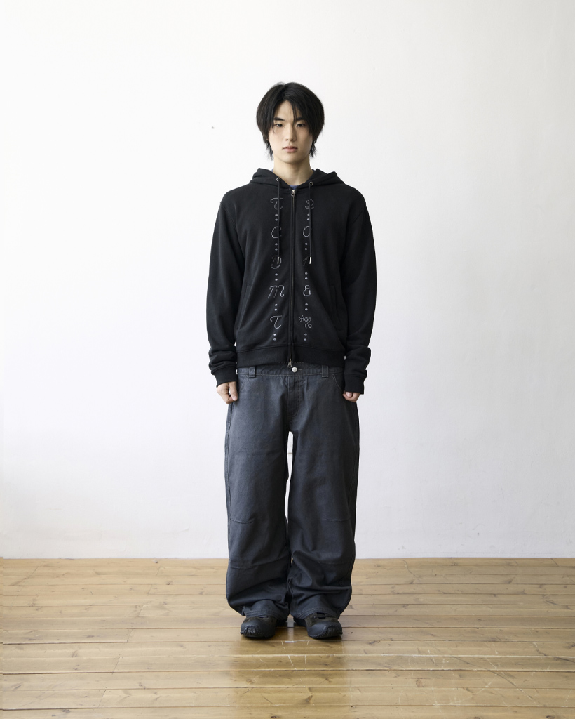 TCM at hooded zip-up (black) | ファッション通販サイト NUGU