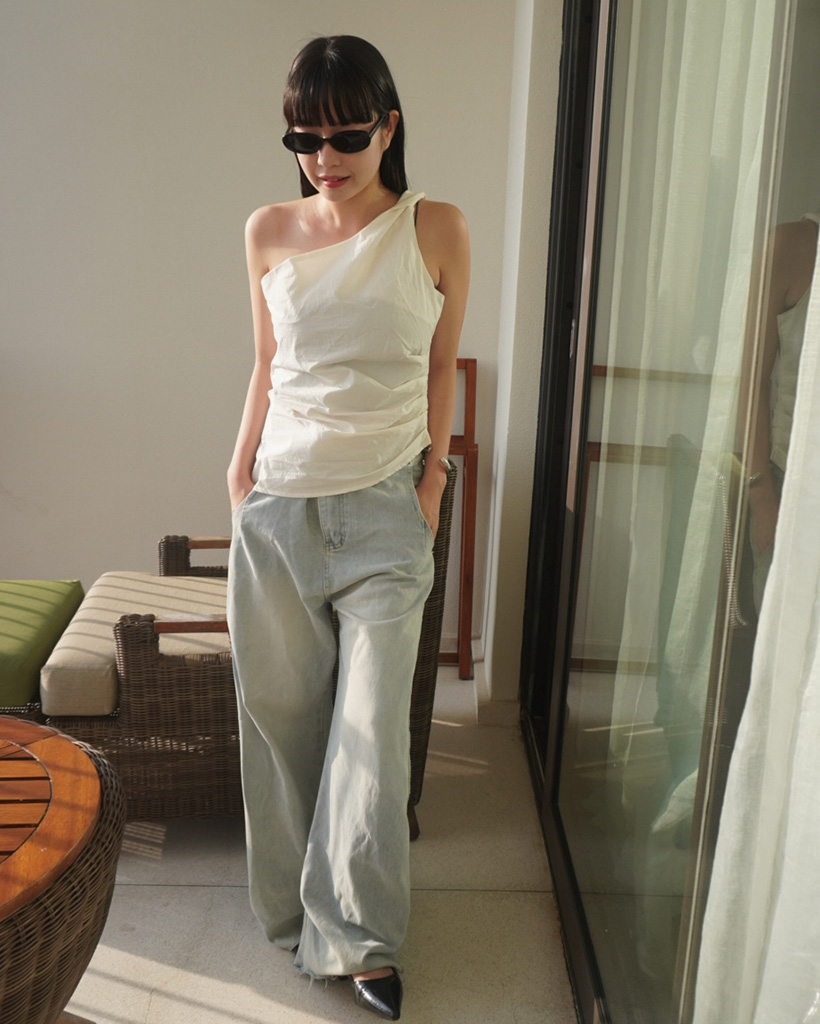 Gimaguas ギマガス ワンショルダートップス Gimaguas ギマガス