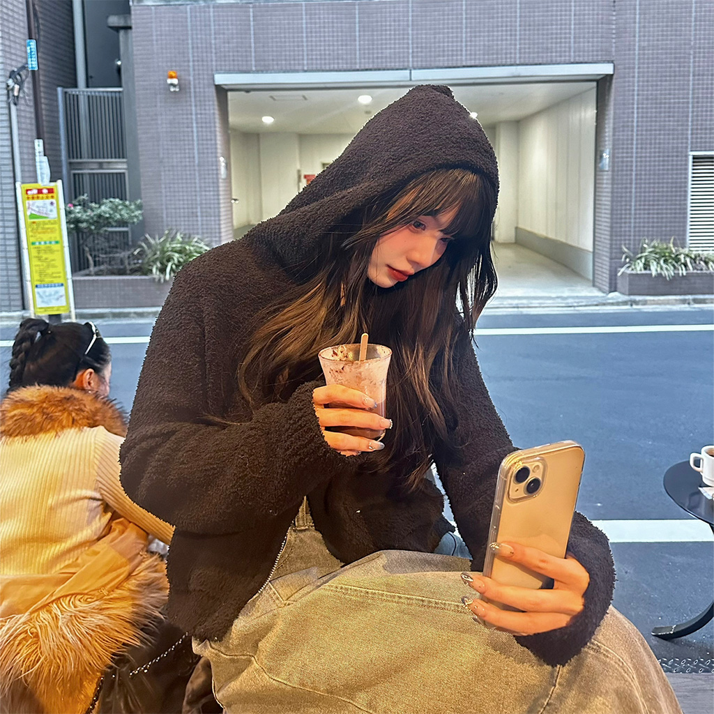 2wayブークレジップアップフードパーカー | ファッション通販