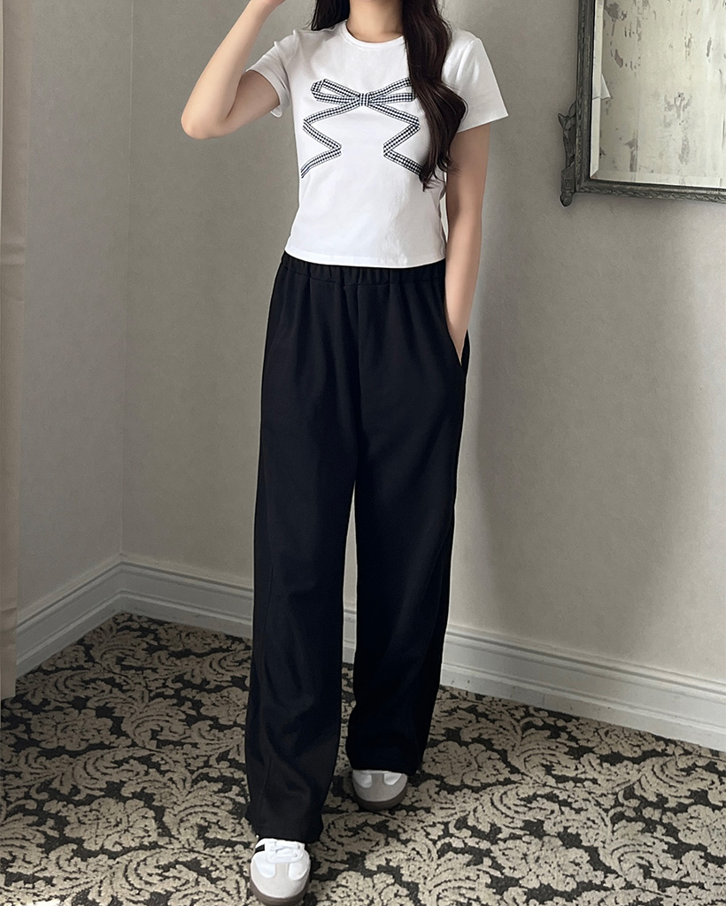 ストレートバンディングスウェットパンツ | ファッション通販サイト NUGU