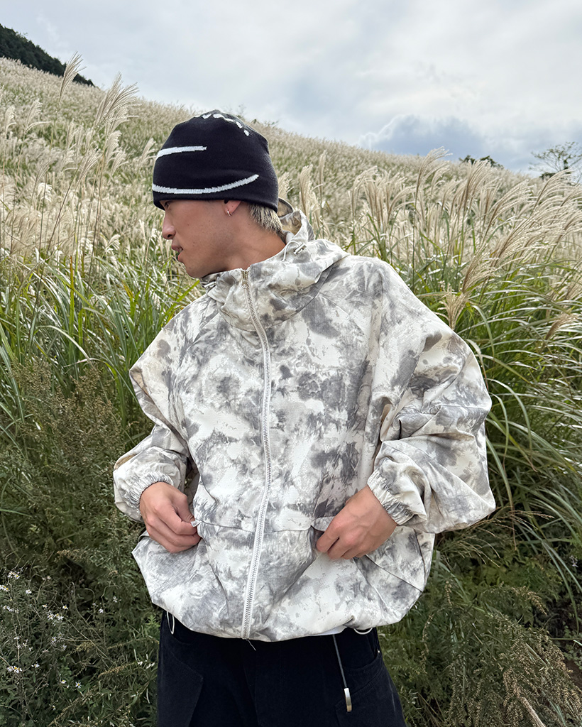 迷彩ナイロンフードブルゾン | ファッション通販サイト NUGU