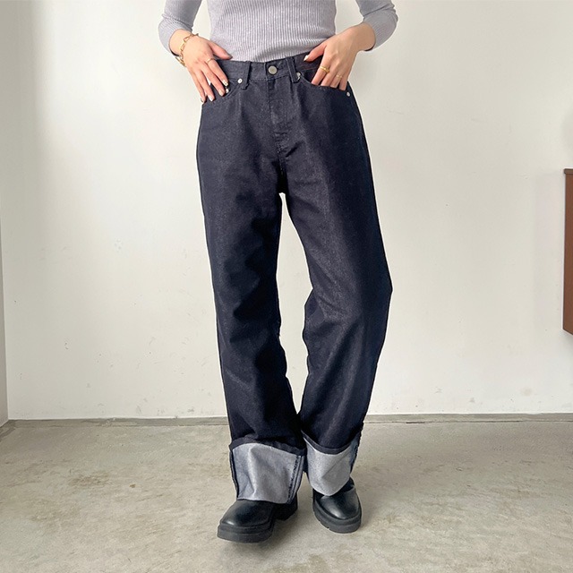 ロールアップローデニムパンツ | ファッション通販サイト NUGU