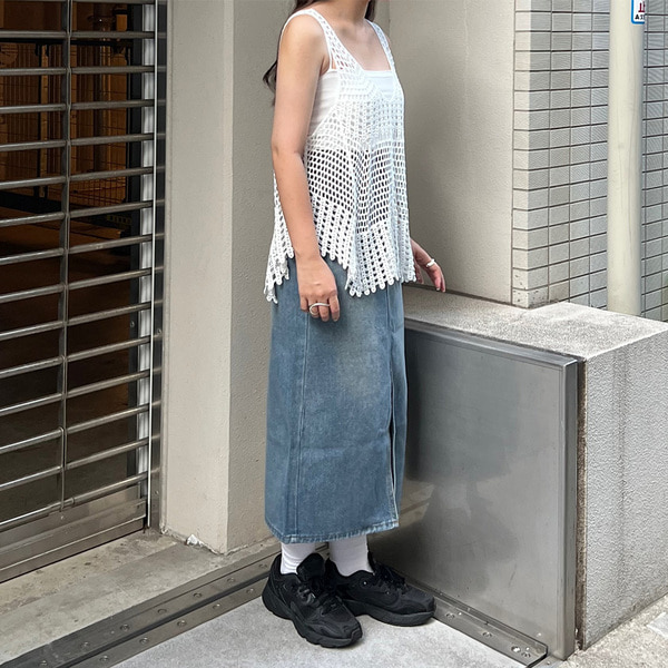 ネット編みキャミソールセット | ファッション通販サイト NUGU