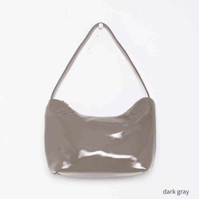 エナメルレザーショルダーバッグ | ファッション通販サイト NUGU