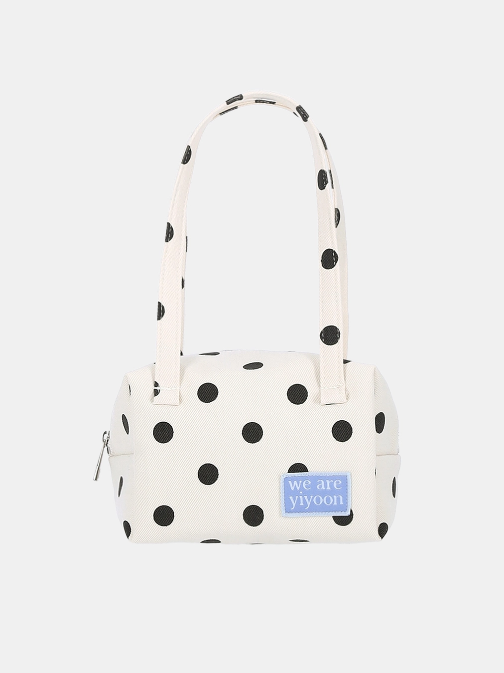 Handy pouch (ivory dot)
