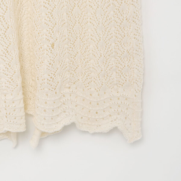 REISS/Natalie Cotton Blend かぎ編み ワンピース スリットかぎ針編みワンピース | ファッション通販サイト NUGU