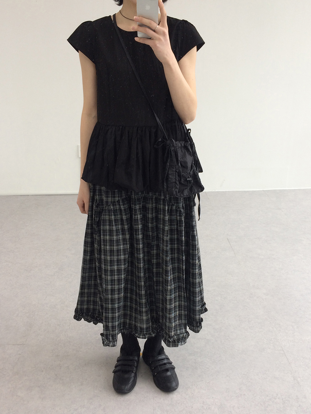 GLAVIL チェック柄 フリルスカート 95cm以下 チェックフリルスカート | ファッション通販サイト NUGU