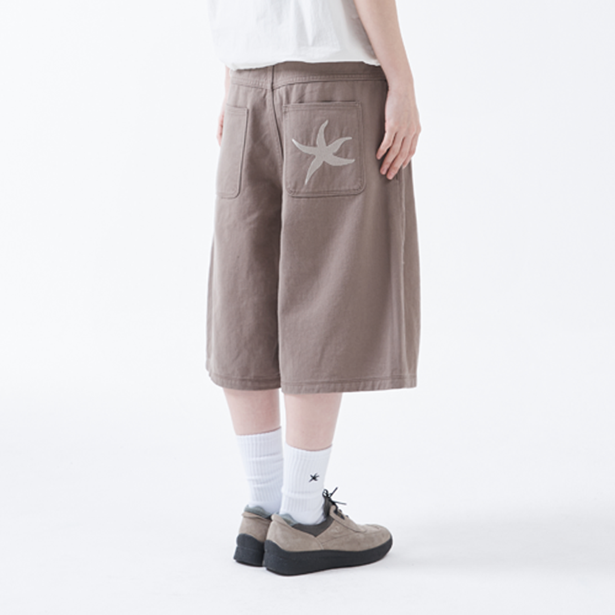TCM check pocket half pants (brown) | ファッション通販サイト