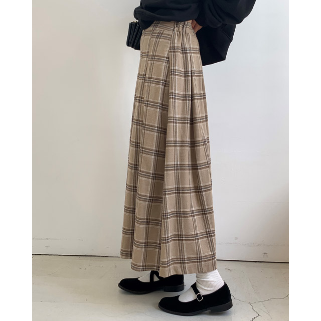 peanut check skirt | ファッション通販サイト NUGU