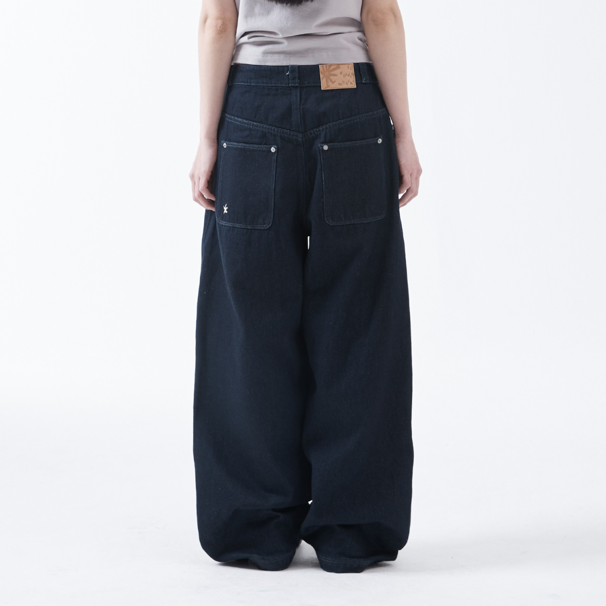 パンツ THE COLDEST MOMENT TCM starfish pin stripe pants black TCM starfish pin stripe pants (black) | ファッション通販