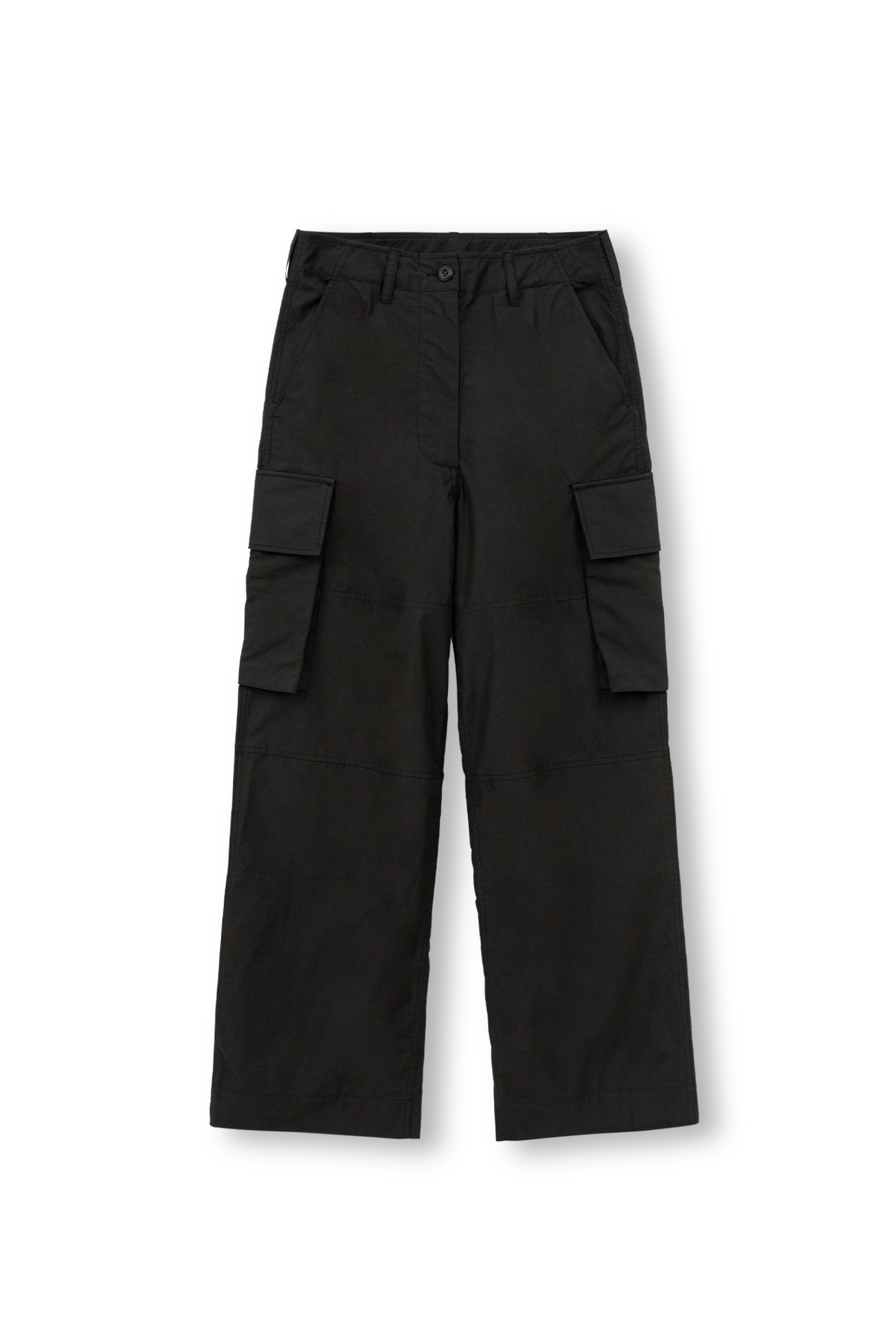 W CARGO PANTS BLACK