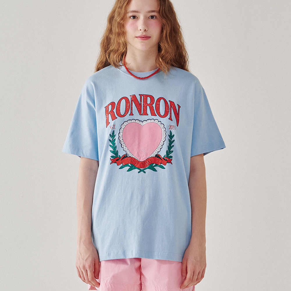 ★送料・関税込★RONRON★HEART LAUREL OVER FIT T SHIRT★ b3caeecc653bcfa0824040d2595e65