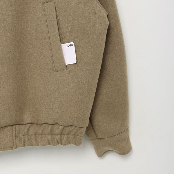 ウールハイネックカジュアルジャケット | ファッション通販サイト NUGU 