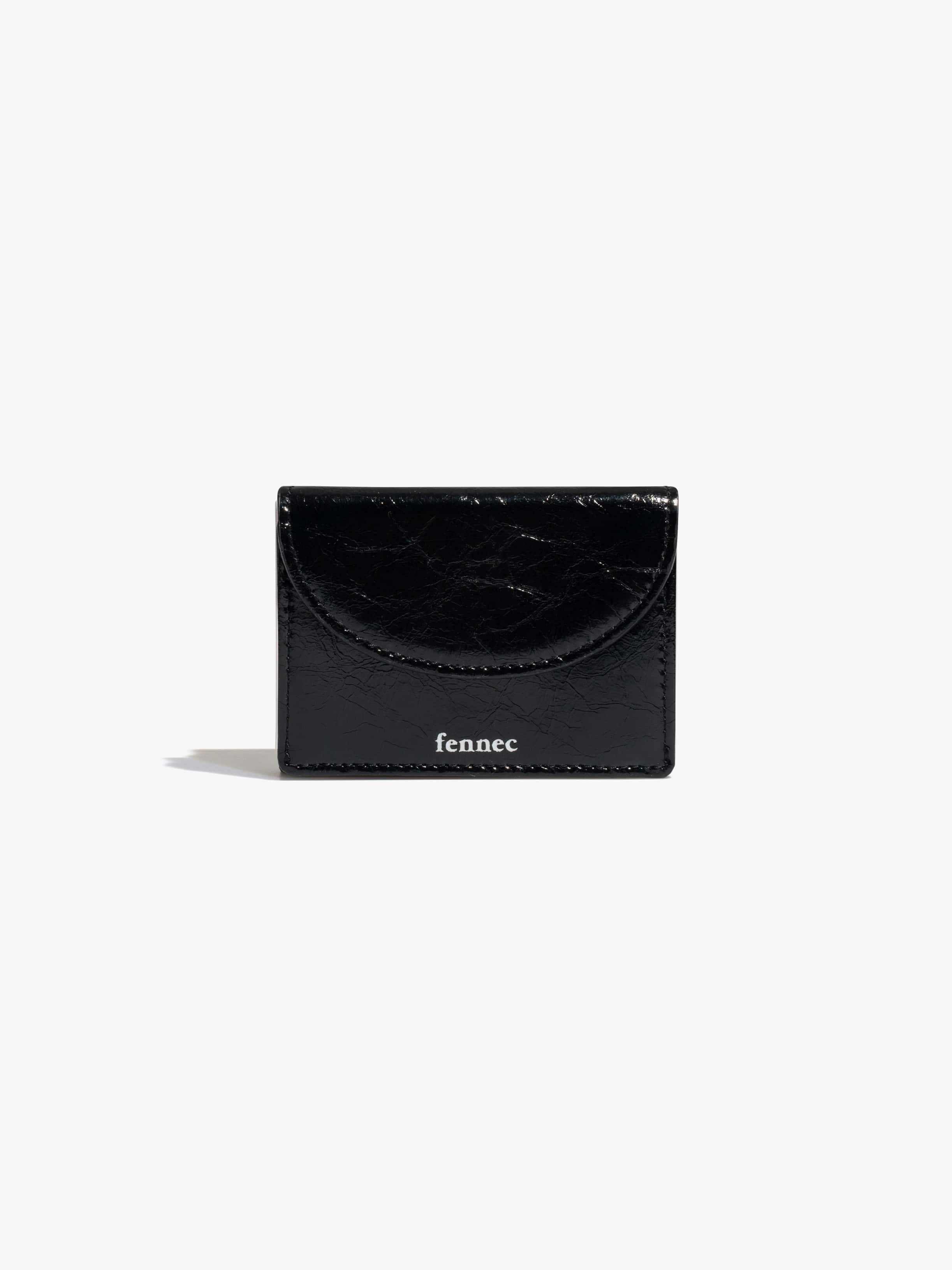 CRINKLE HALFMOON MINI WALLET - BLACK | ファッション通販 CRINKLE HALFMOON MINI WALLET - BLACK | ファッション通販