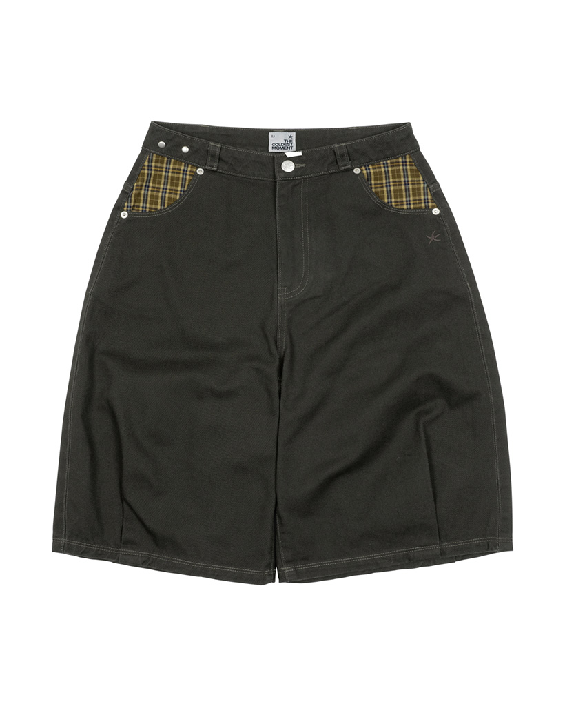 TCM check pocket half pants (charcoal) | ファッション通販 TCM check pocket half pants (charcoal) | ファッション通販