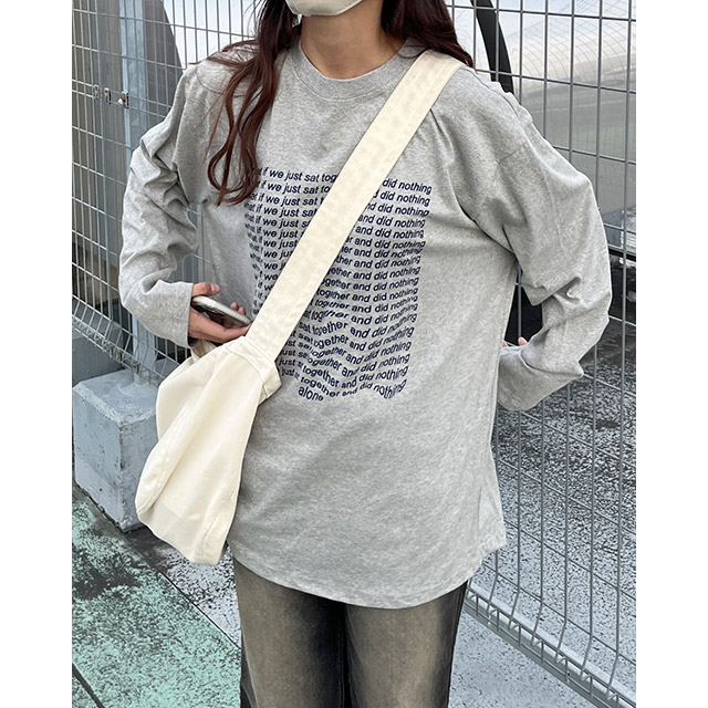 ユニセックス)nothingロングTシャツ | ファッション通販サイト NUGU