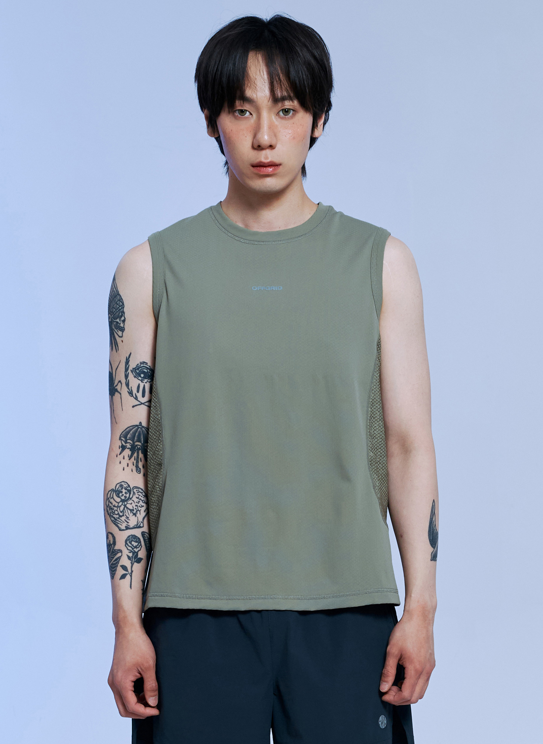 VENTRA OCTA SLEEVELESS-KHAKI