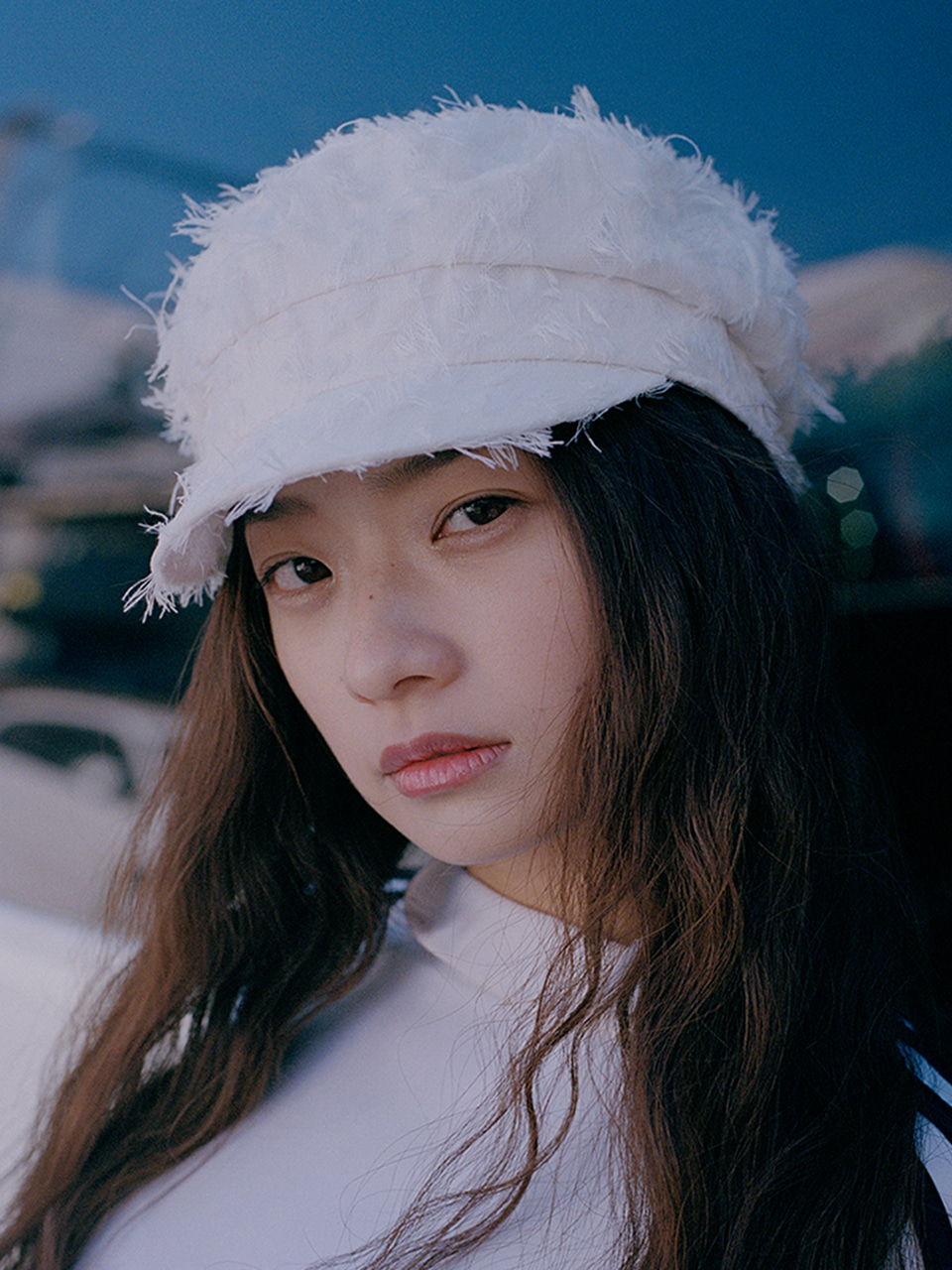 ヘアアクセサリー POESIEDAME : 25SS / ROSE VEIL HEAD BAND (2COLORS) ROSE VEIL HEAD BAND IN BLACK | ファッション通販サイト NUGU