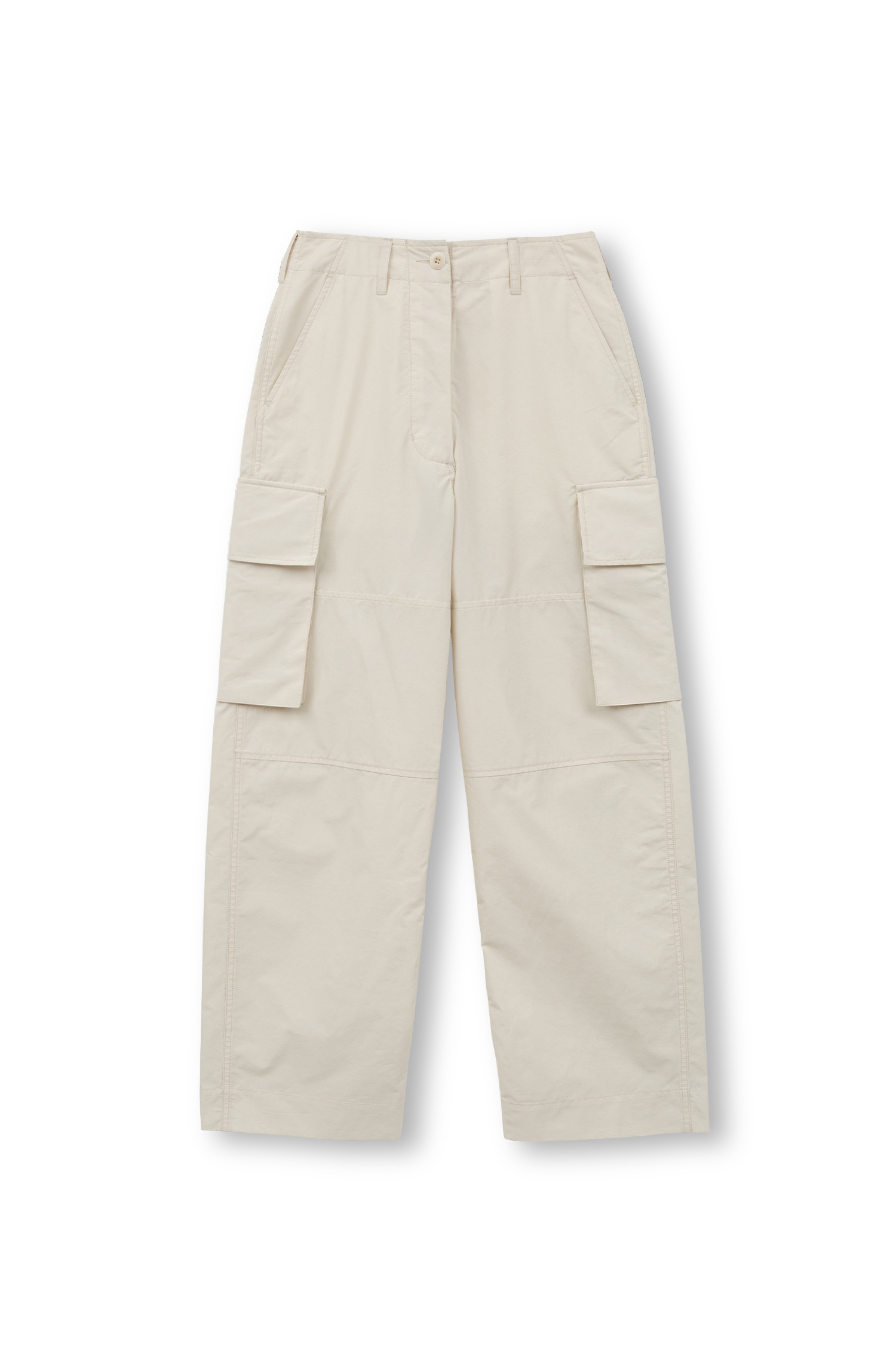 W CARGO PANTS IVORY