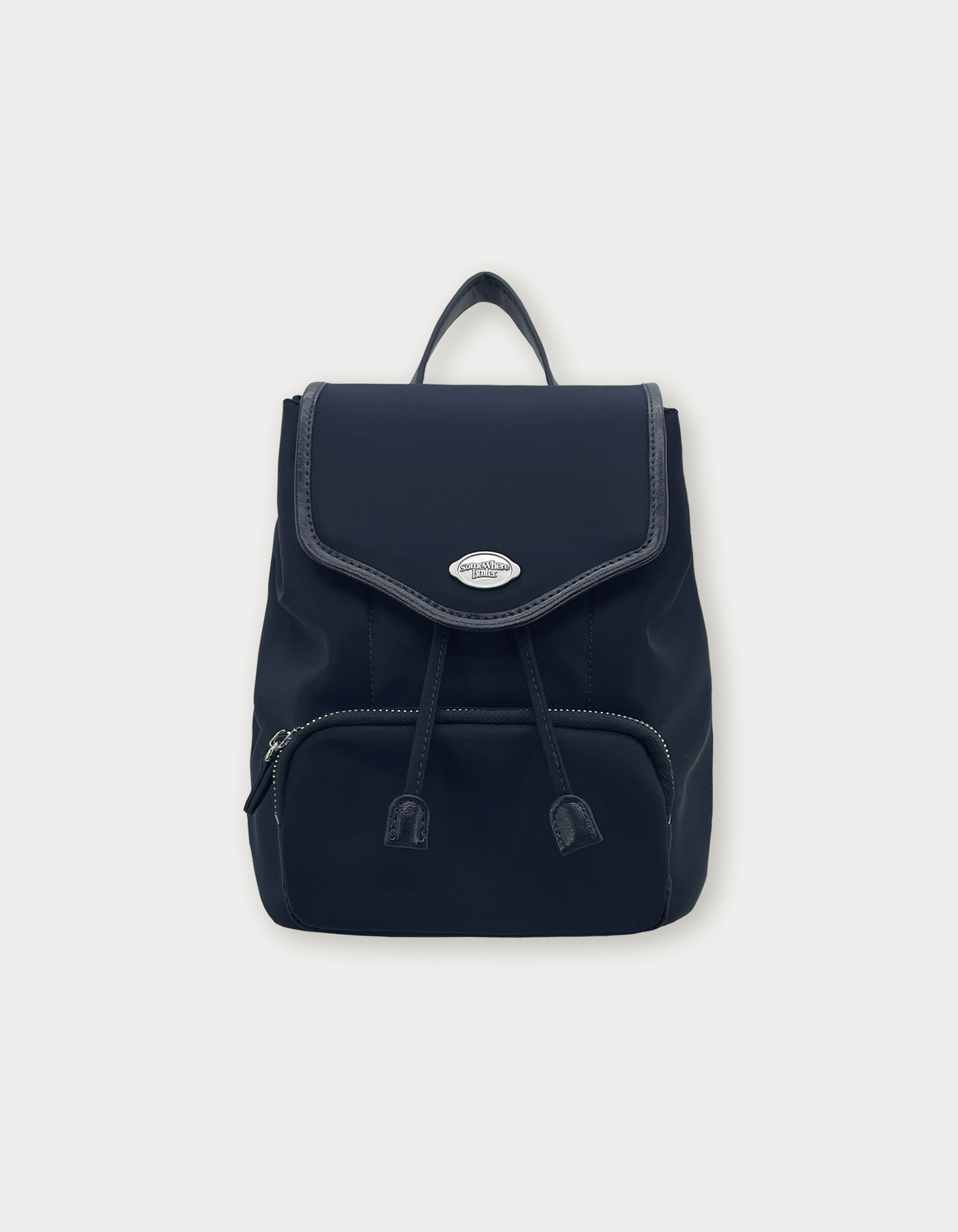 Nylon Fle Backpack - Navy