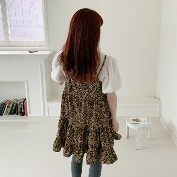 レオパードティアードキャミミニワンピース | ファッション通販サイト NUGU