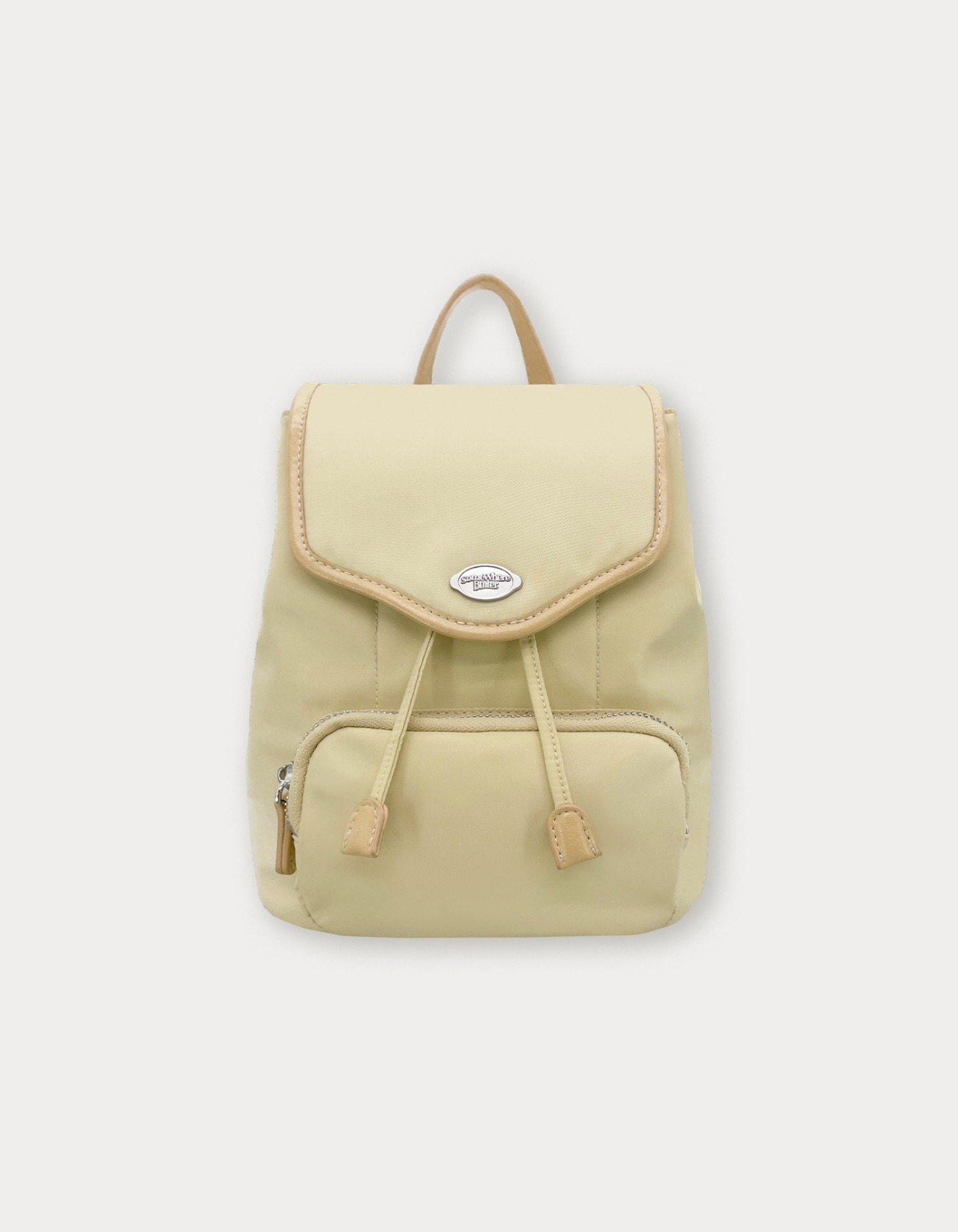 Nylon Fle Backpack - Butter