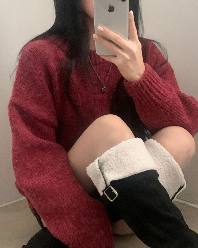 【ABB】silk blend ALAN ニット　ブラウン 新品未使用◇silk blend ALAN ニット ブラウン ハンドメイド