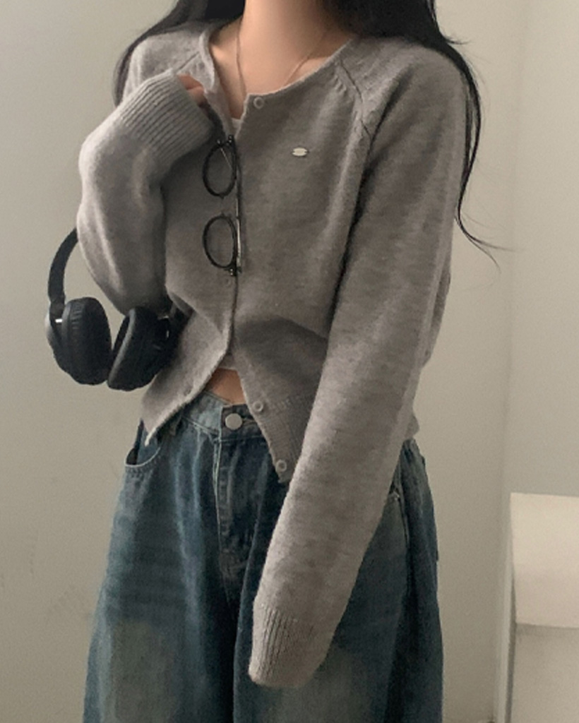 訳あり 穴あきあり greatland カーディガン ヴィンテージ 古着 60s BRENT 豪華 100% アルパカ ニット カーディガン モス