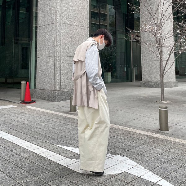 コットンワイドパンツ | ファッション通販サイト NUGU