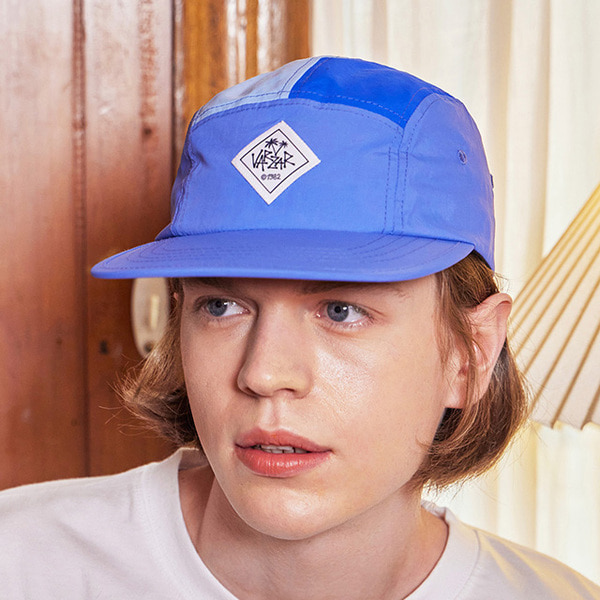 Multi Color Palm Tree Label Camp Cap Blue | ファッション通販サイト
