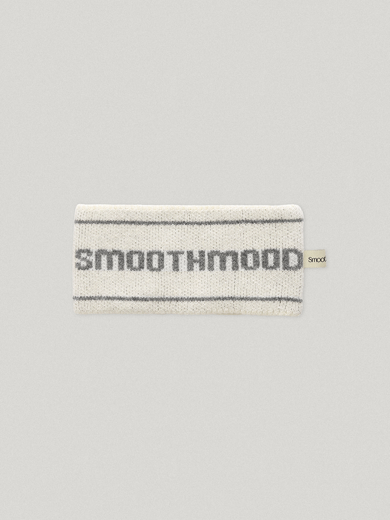 Après Ski Logo Headband Ivory