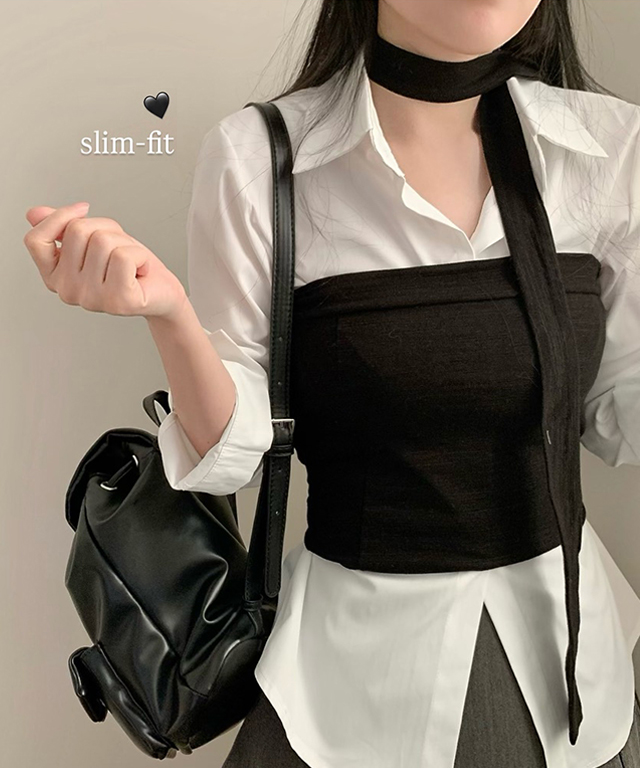 [SET](3color)チョーカーキャミソールセット