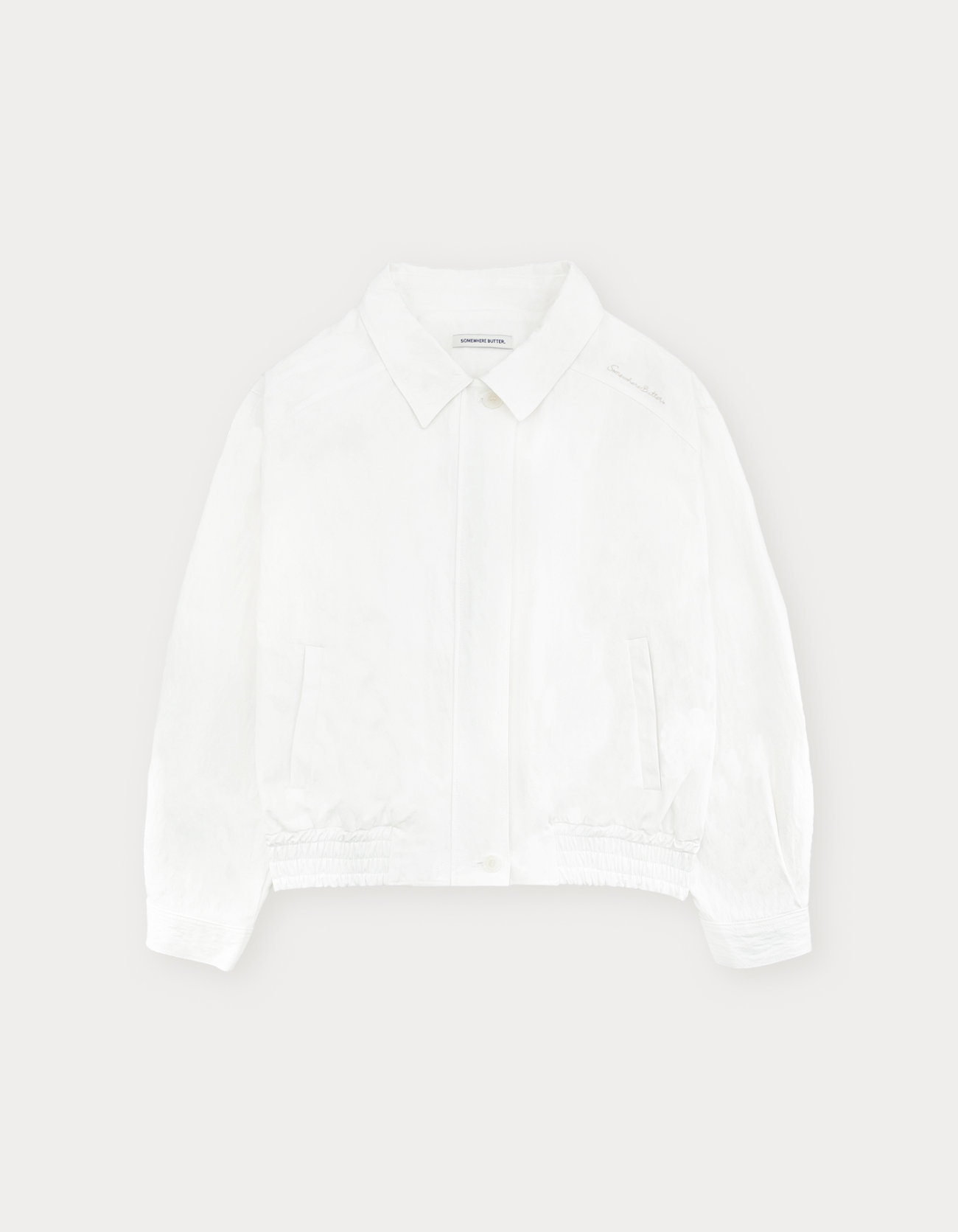Salt Bomber Jacket - Ivory