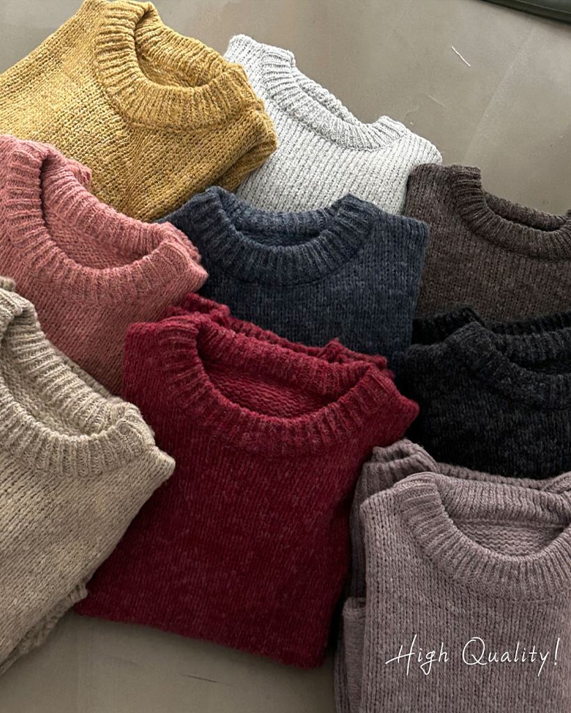 ＃501　【新品値下げ中】TFW49　ラウンドネックニット 楽天市場】【アウトレットセール】返品交換不可 ダブルフェイス