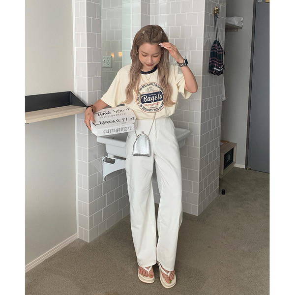 xjc447049562CELINE チノパンツ ロングパンツ ガレージチノワイドストレートパンツ