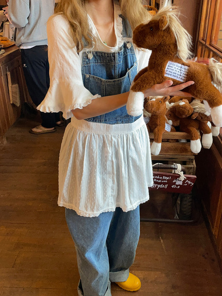 MY SAMOYED] Cherubic Vintage Blouse (Antique Ivory) | ファッション