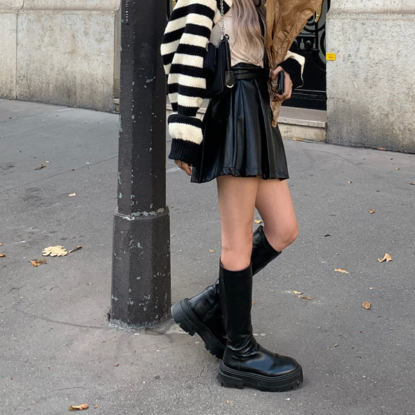圧底ロングブーツ | ファッション通販サイト NUGU