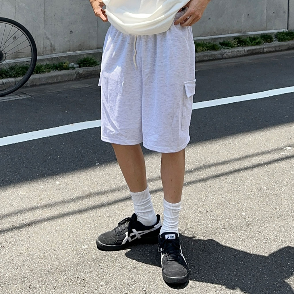 ヌメロ ハーフパンツ スウェット 白 デカロゴ ヌメロ ハーフパンツ スウェット 白 デカロゴ