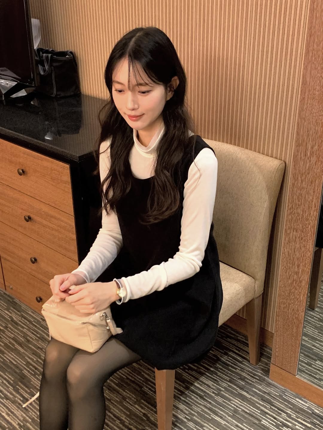 (3color)ビスチェミニワンピース